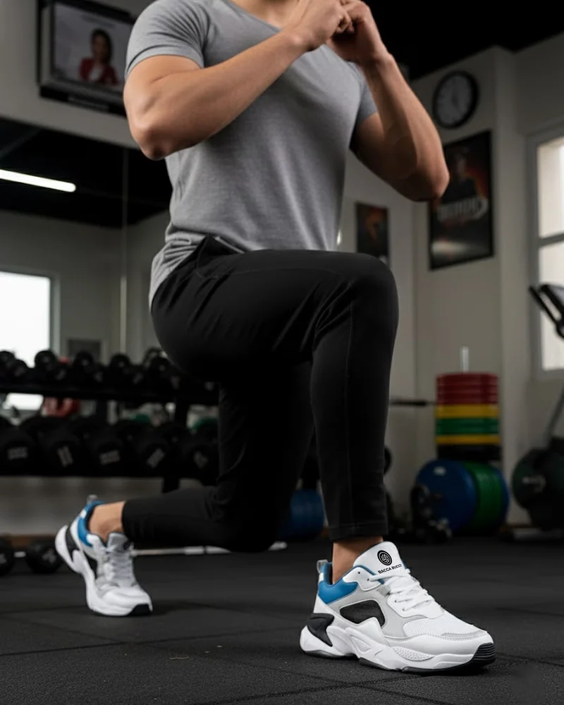 Bacca Bucci White Velocity Running Shoe for Men | Best Price UAE